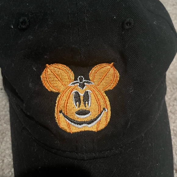 Disney Black Cap with Gold Embroidered Character - Picture 3 of 5